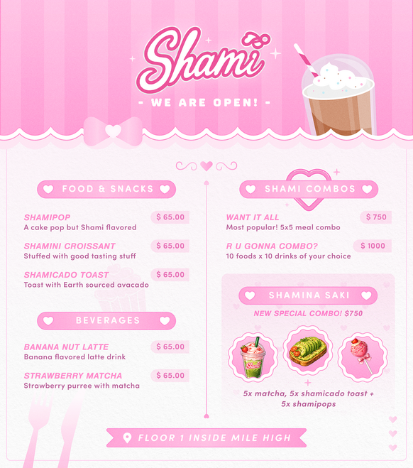 [2026] Shami Cafe Menu - Shami Management